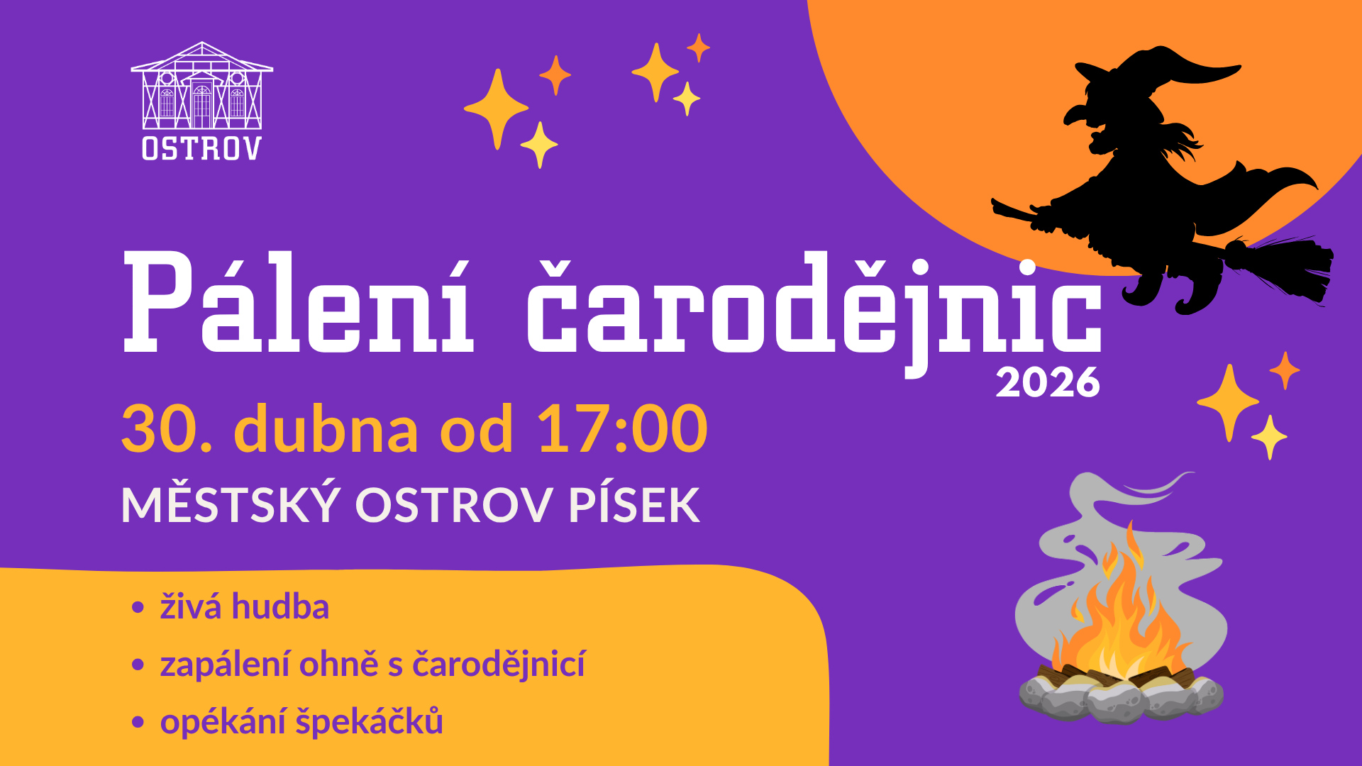 Obrázek k Čarodějnice na Ostrově